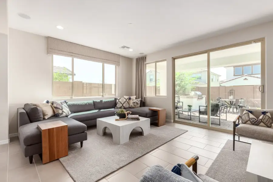Furnished interior view inside a new home in Rancho Mercado, Surprise (Image 9).