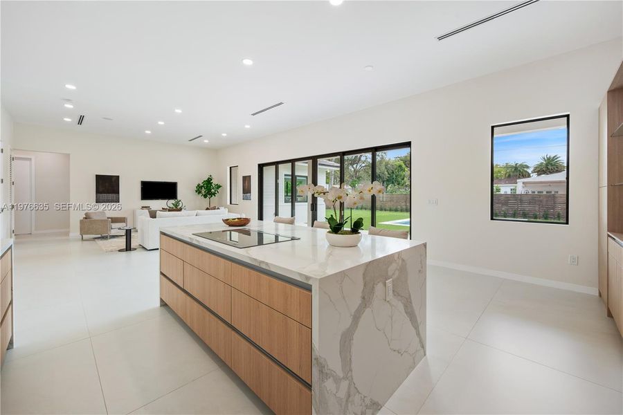 Furnished interior view inside a new home in , Miami (Image 19).