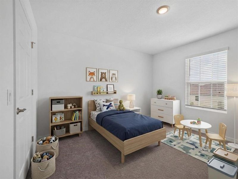 Furnished interior view inside a new home in Storey Creek, Kissimmee (Image 39).
