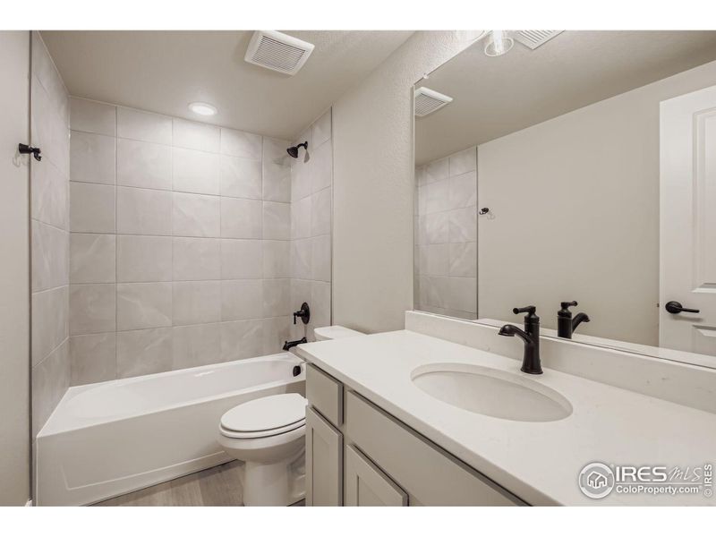 Furnished interior view inside a new home in , Fort Collins (Image 9). Furnished interior view inside a new home in , Fort Collins (Image 9).