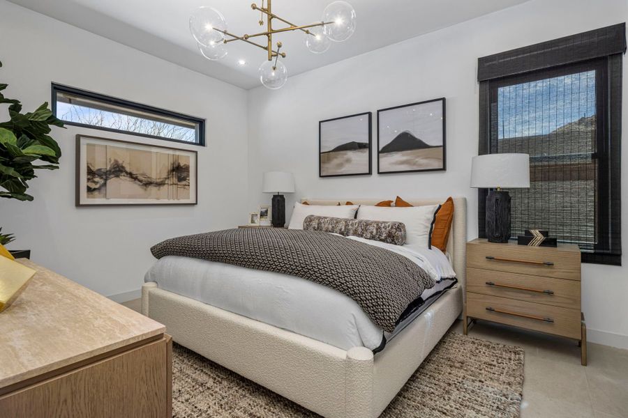 Representative furnished interior of a home built from the Cheval by Camelot Homes in Shadow Ridge, Scottsdale (Image 65).