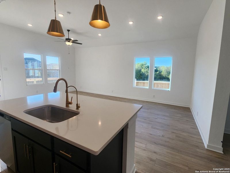 Furnished interior view inside a new home in Arcadia Ridge, San Antonio (Image 9). Furnished interior view inside a new home in Arcadia Ridge, San Antonio (Image 9).