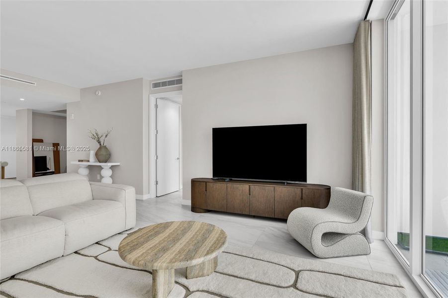 Furnished interior view inside a new home in , Boca Raton (Image 36).