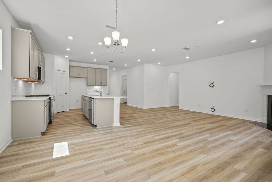 Spacious, unfurnished interior of a new home in Michaux Gardens, Belmont (Image 59). Spacious, unfurnished interior of a new home in Michaux Gardens, Belmont (Image 59).