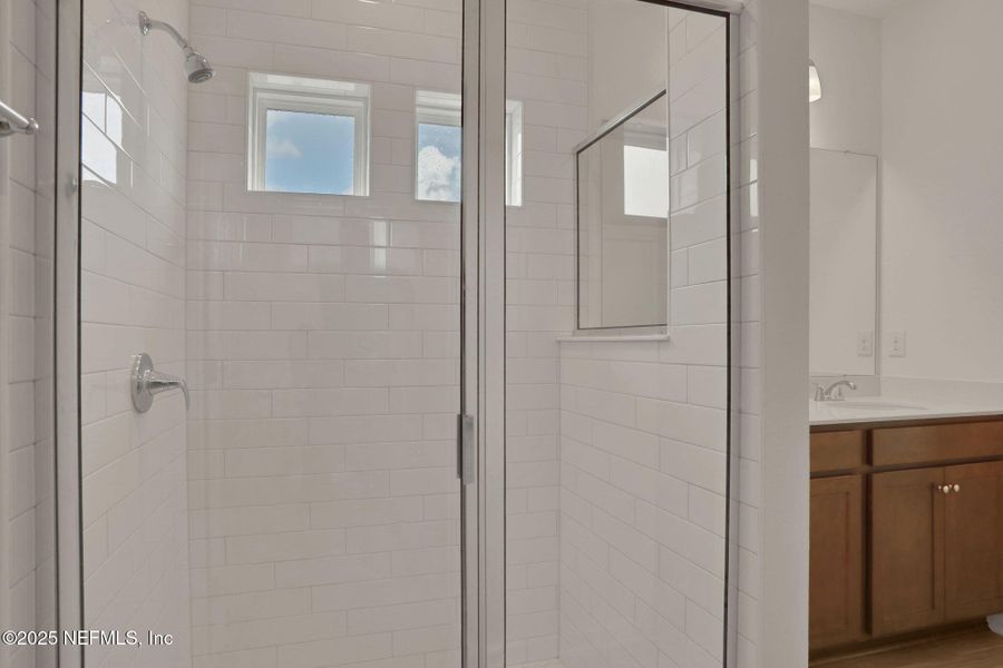 Close-up of interior finishes inside a home in TrailMark, St. Augustine (Image 14).