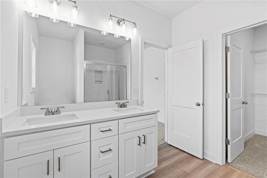 Furnished interior view inside a new home in , Ball Ground (Image 12).