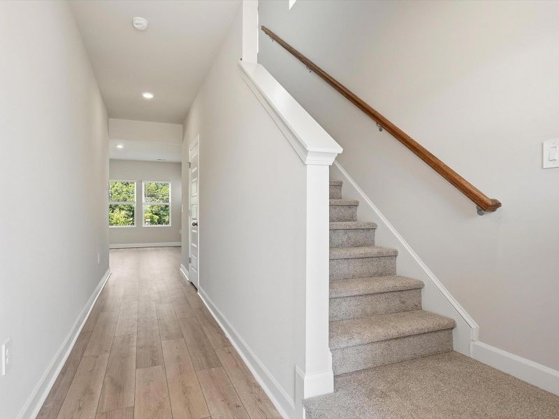 Spacious, unfurnished interior of a new home in Village at White Pine, Pendleton (Image 10). Spacious, unfurnished interior of a new home in Village at White Pine, Pendleton (Image 10).