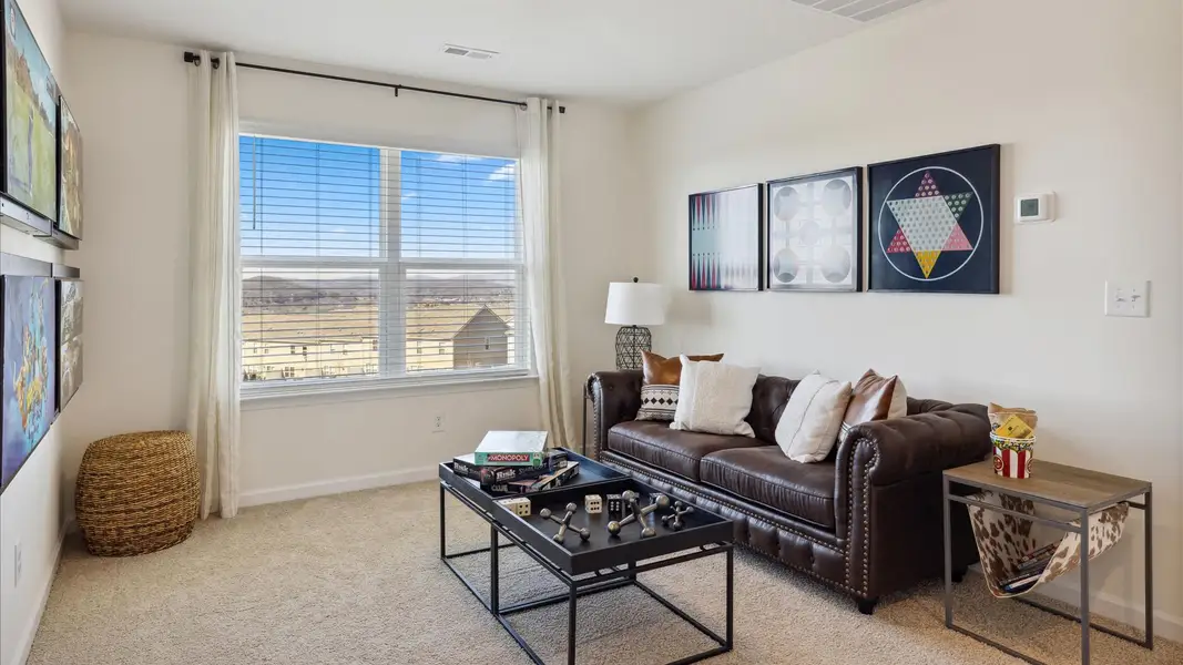 Furnished interior view inside a new home in Millstone Village, Morristown (Image 17).