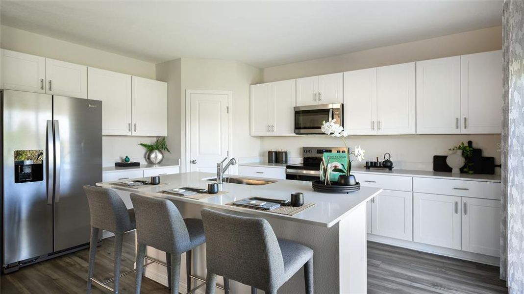 Furnished interior view inside a new home in Villa Mar, Winter Haven (Image 14).