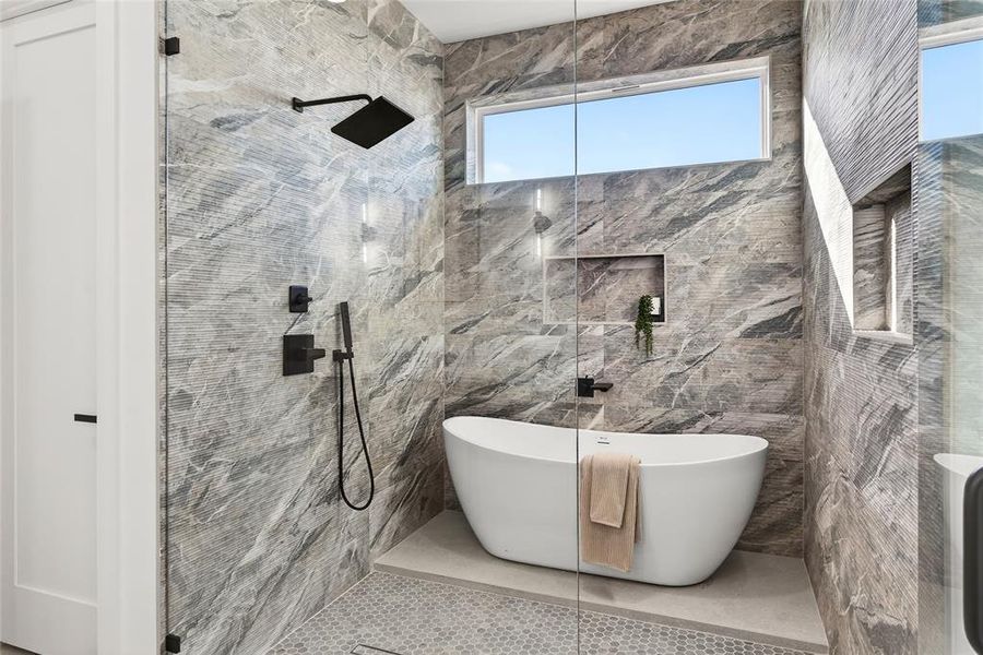 Furnished interior view inside a new home in , Dallas (Image 19). Furnished interior view inside a new home in , Dallas (Image 19).