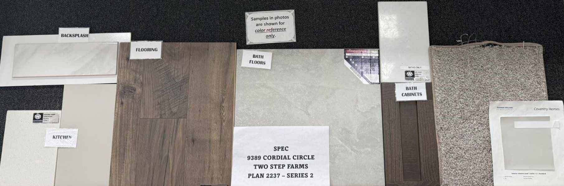 Sample of building materials used in homes in Two Step Farm, Montgomery (Image 13).