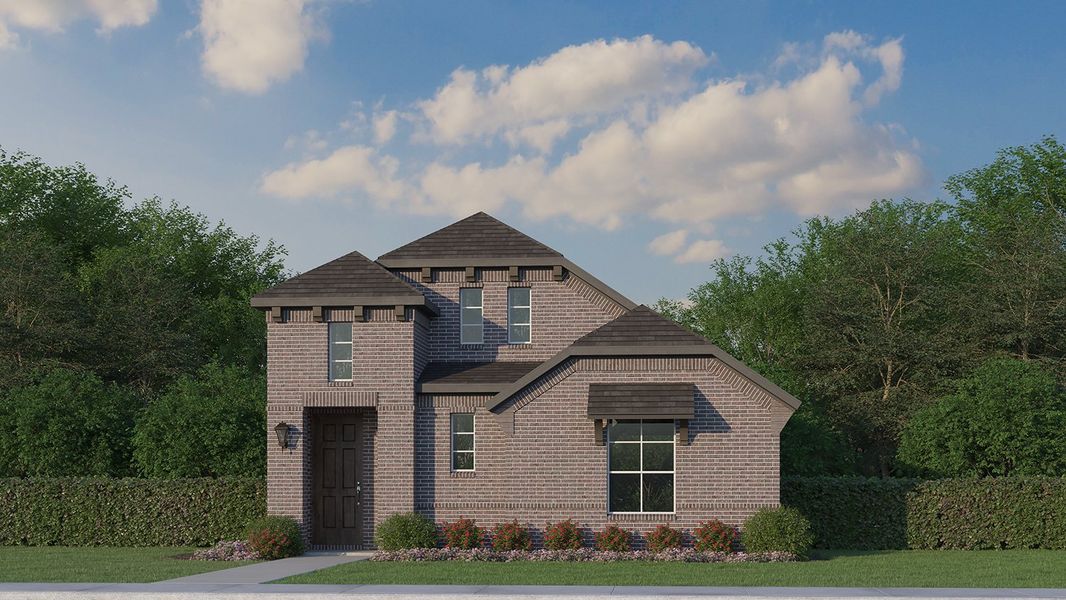 Plan 1451 Elevation D Plan 1451 Elevation D