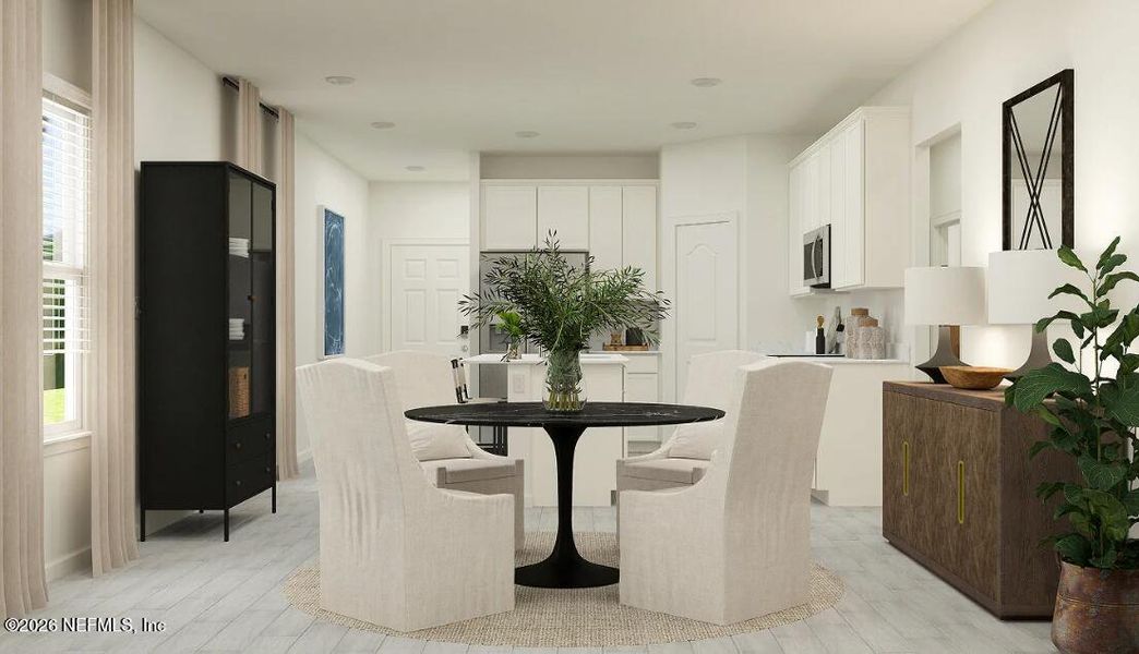 Furnished interior view inside a new home in Granary Park, Green Cove Springs (Image 5).