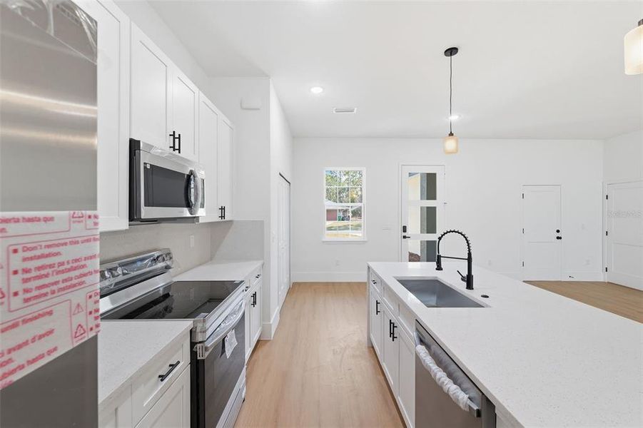 Furnished interior view inside a new home in , Citrus Springs (Image 8).