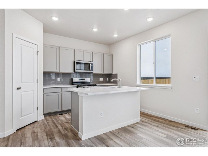 Furnished interior view inside a new home in The Overlook at Johnstown Farms, Johnstown (Image 9).