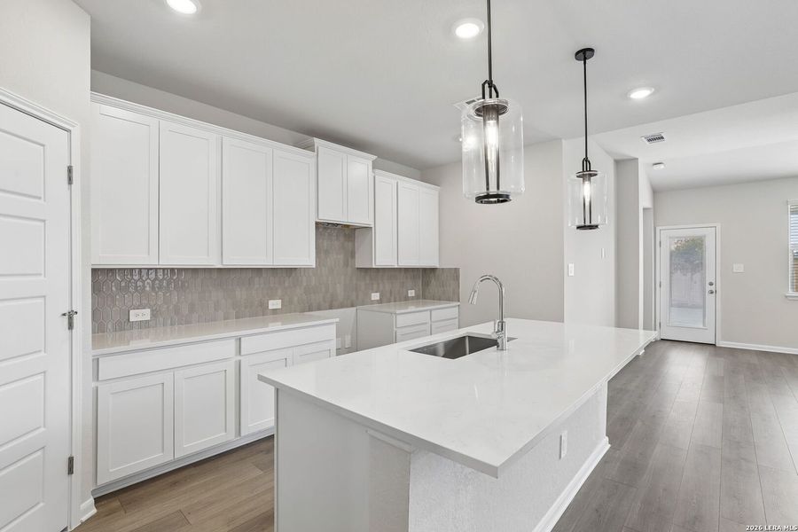 Furnished interior view inside a new home in Thomas Pond, San Antonio (Image 11).