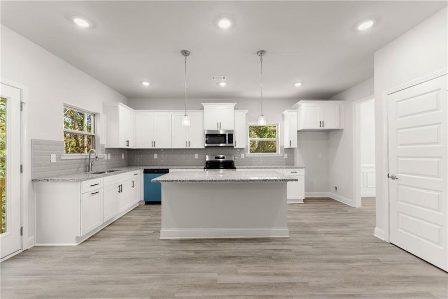 Furnished interior view inside a new home in Magnolia Villas, Cornelia (Image 14). Furnished interior view inside a new home in Magnolia Villas, Cornelia (Image 14).