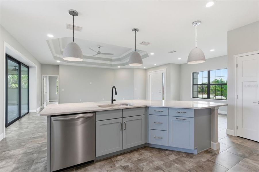 Furnished interior view inside a new home in , Port Charlotte (Image 9).