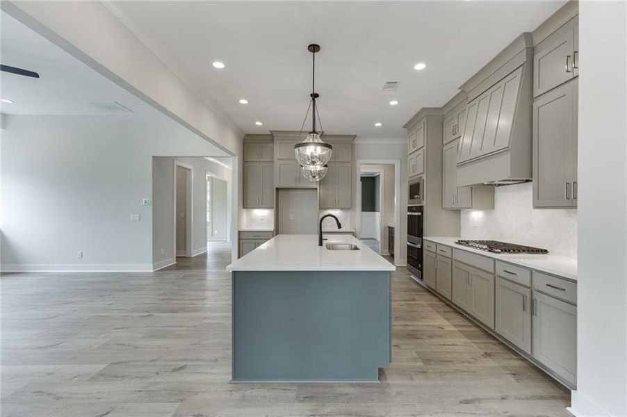 Furnished interior view inside a new home in , Cumming (Image 16).