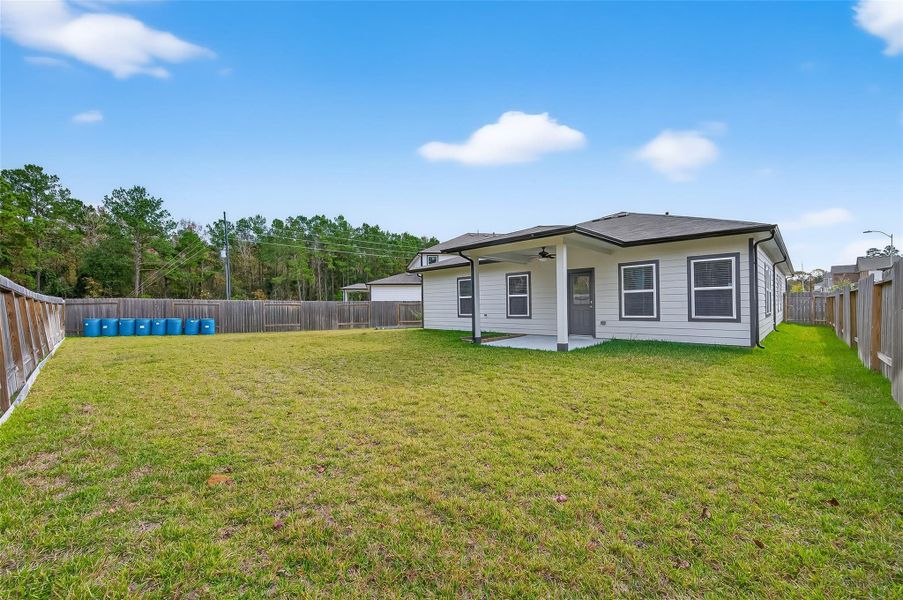 Exterior details and patio area of a home in , Tomball (Image 32).