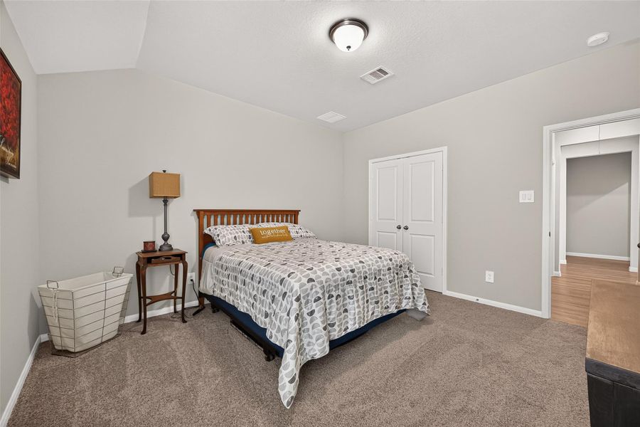 Furnished interior view inside a new home in Sweetgrass Village, Crosby (Image 15).