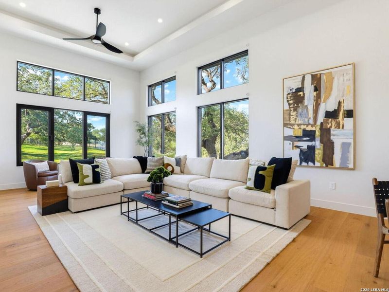 Furnished interior view inside a new home in , Boerne (Image 17). Furnished interior view inside a new home in , Boerne (Image 17).