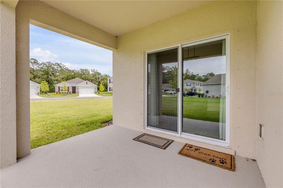 Exterior details and patio area of a home in , New Smyrna Beach (Image 4). Exterior details and patio area of a home in , New Smyrna Beach (Image 4).