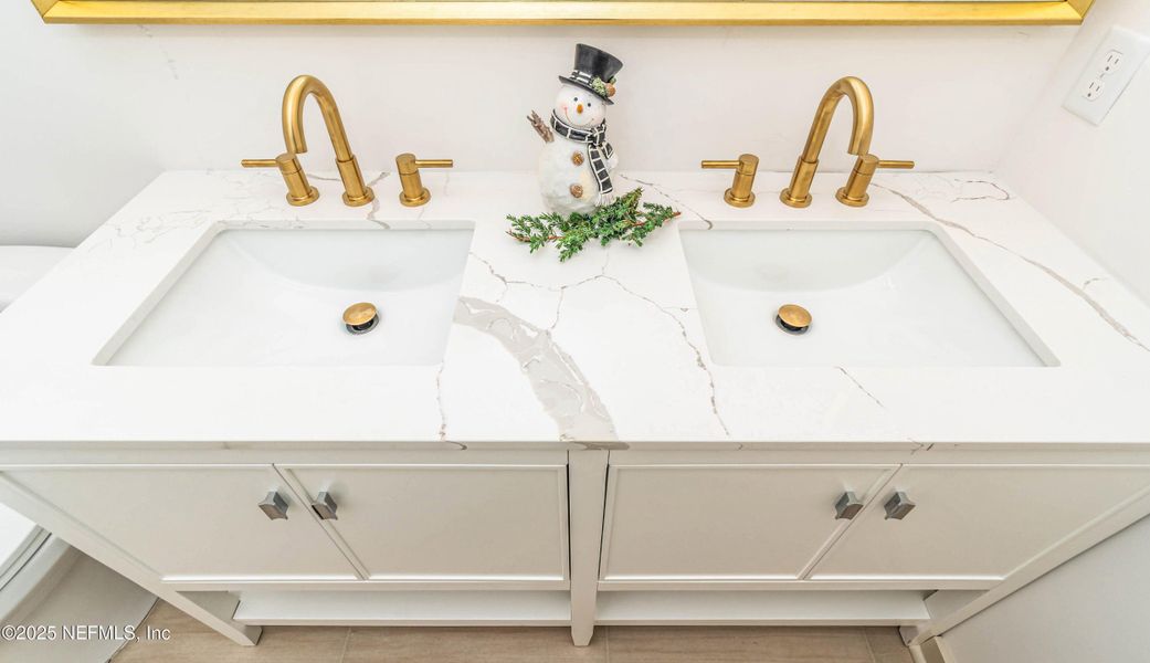 Close-up of interior finishes inside a home in , Glen St. Mary (Image 12).