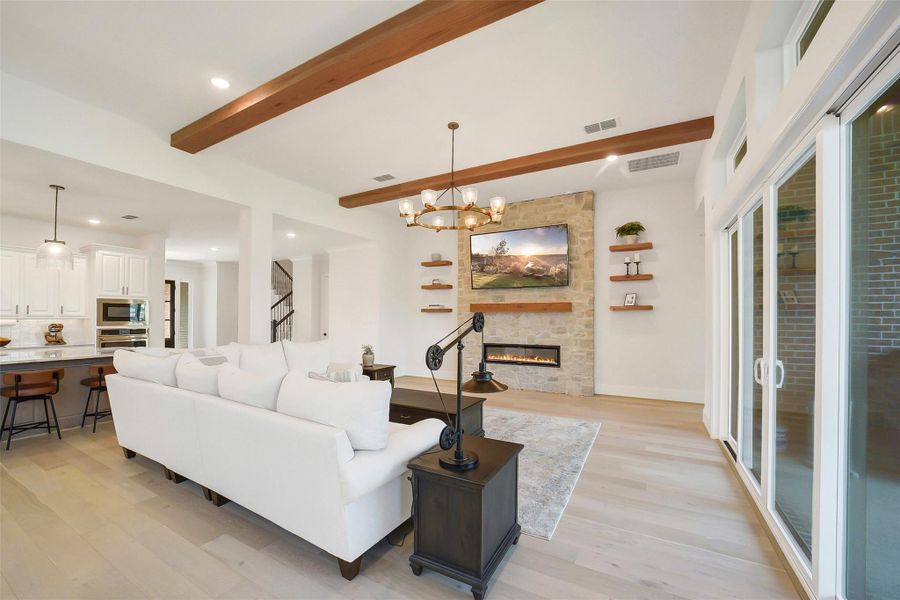 Furnished interior view inside a new home in , Cypress (Image 35). Furnished interior view inside a new home in , Cypress (Image 35).