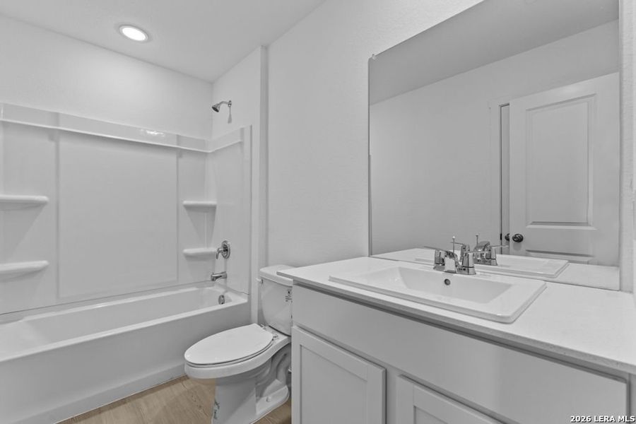 Furnished interior view inside a new home in Friendship Oaks, Fredericksburg (Image 6).