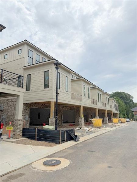 In-progress construction of a new home in , Marietta, GA (Image 13).