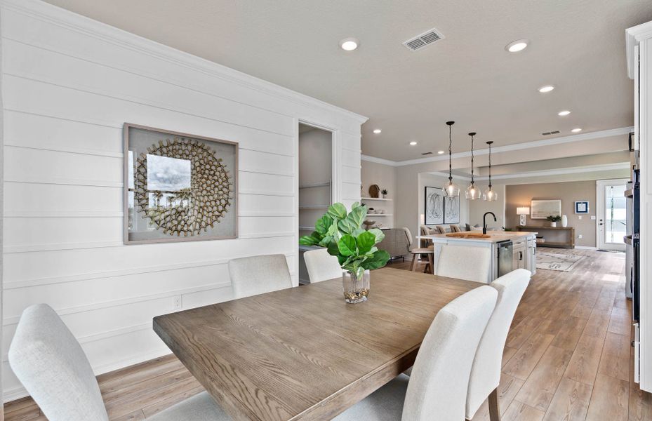 Representative furnished interior of a home built from the Beacon II by Pulte Homes in SeaFlower, Bradenton (Image 8). Representative furnished interior of a home built from the Beacon II by Pulte Homes in SeaFlower, Bradenton (Image 8).
