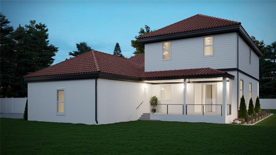 Front exterior of a new home in , Tampa, FL, highlighting curb appeal (Image 5). Front exterior of a new home in , Tampa, FL, highlighting curb appeal (Image 5).