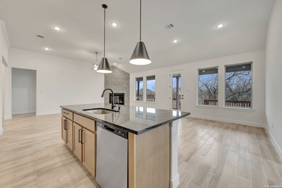Furnished interior view inside a new home in Everly Estates, San Antonio (Image 15).