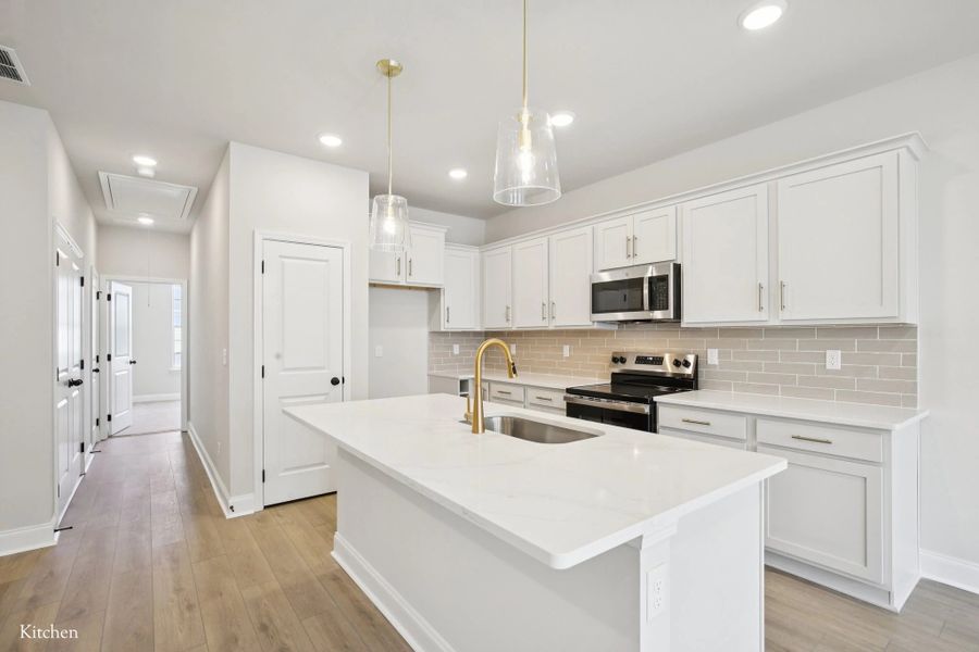Furnished interior view inside a new home in Promenade at Clari Park, Murfreesboro (Image 7).