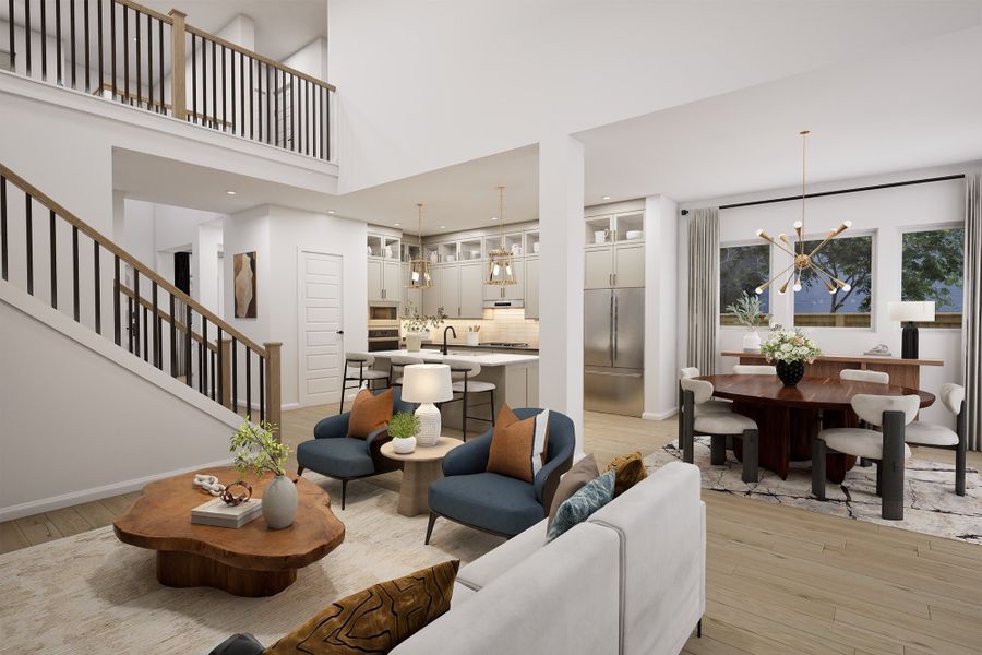 The Bluebonnet - Family Room