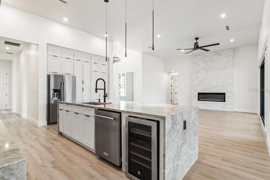 Furnished interior view inside a new home in , Palm Coast (Image 9). Furnished interior view inside a new home in , Palm Coast (Image 9).