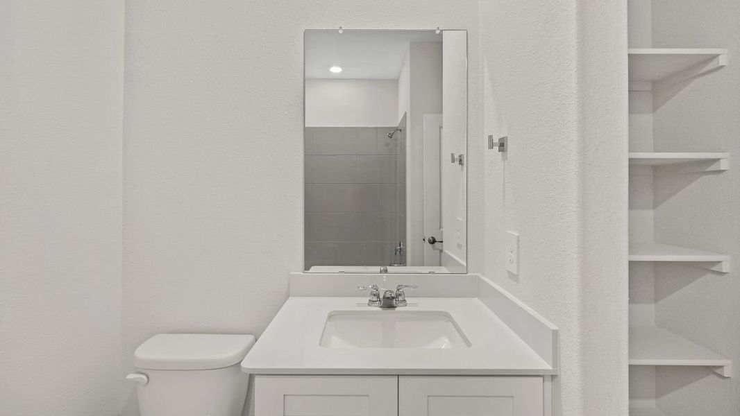 Representative furnished interior of a home built from the Durango by D.R. Horton in The Landing at Hidden Lakes, McKinney (Image 11). Representative furnished interior of a home built from the Durango by D.R. Horton in The Landing at Hidden Lakes, McKinney (Image 11).