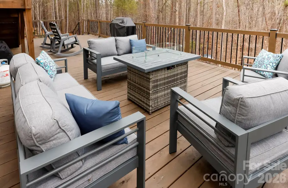 Exterior details and patio area of a home in , Rutherfordton (Image 20).