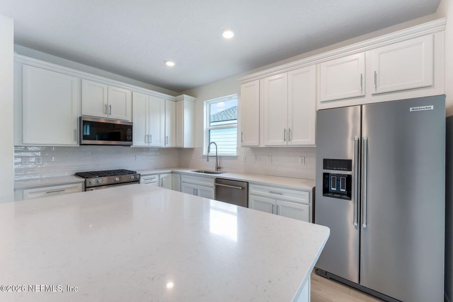Furnished interior view inside a new home in Del Webb Wildlight, Wildlight (Image 8).