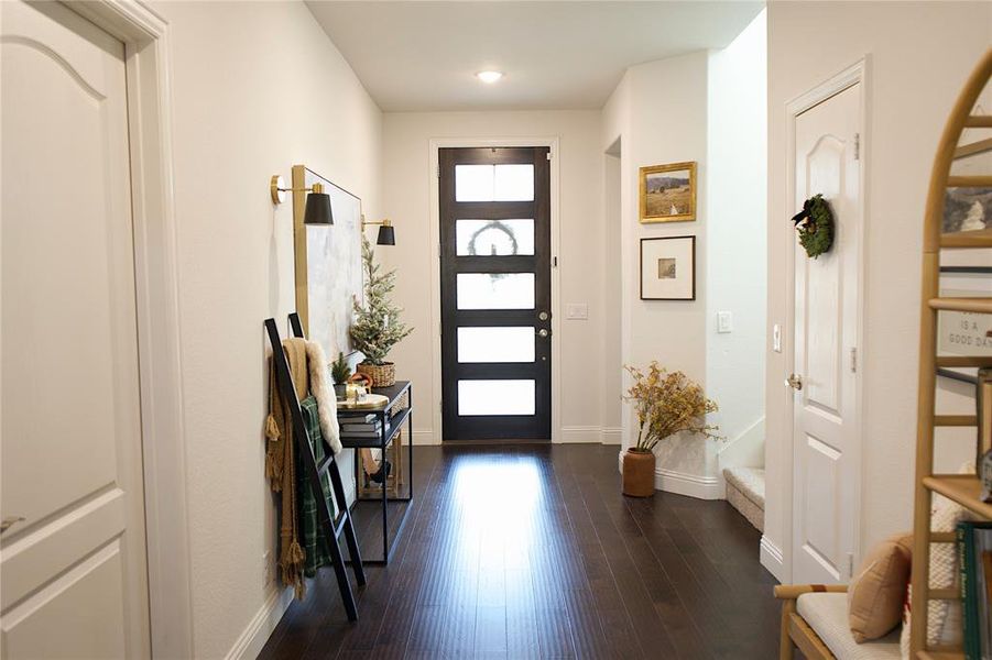 Furnished interior view inside a new home in , Little Elm (Image 10).