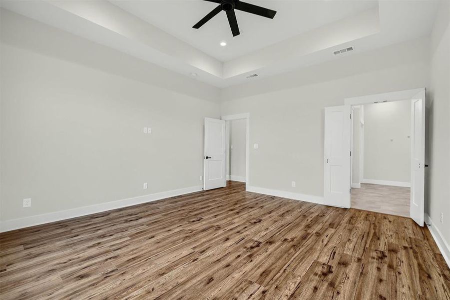 Bedroom with ensuite bathroom