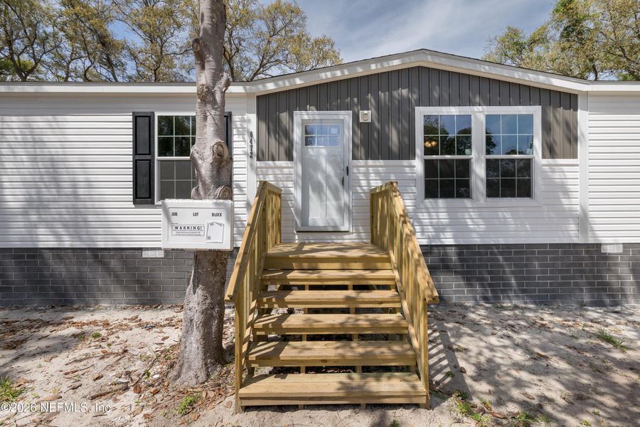 Exterior details and patio area of a home in , St. Augustine (Image 22).