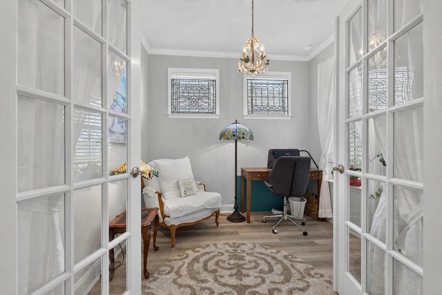 Furnished interior view inside a new home in Del Webb Charleston at Nexton, Summerville (Image 18).