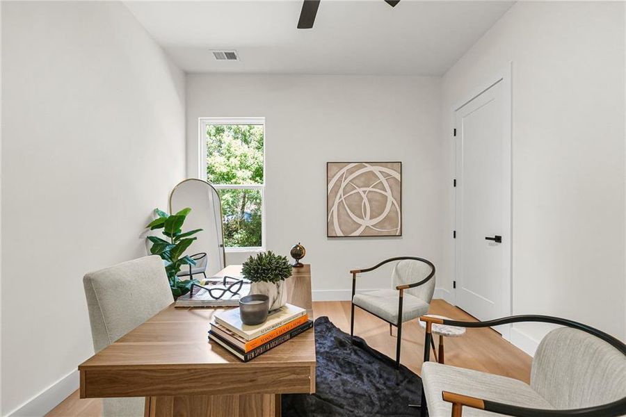 Furnished interior view inside a new home in , Decatur (Image 29).