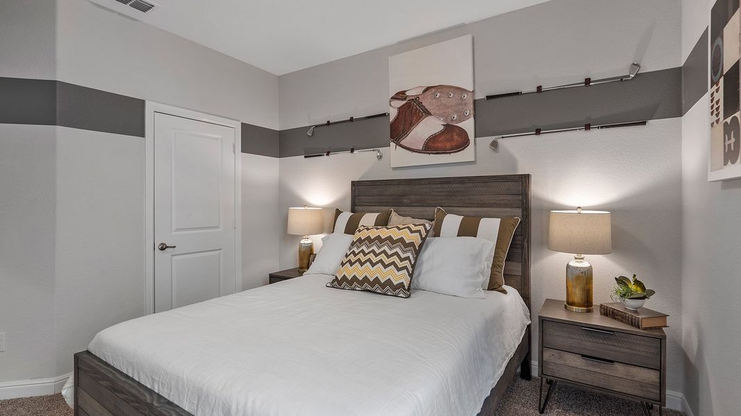 Furnished interior view inside a new home in Morningstar, Aledo (Image 41).