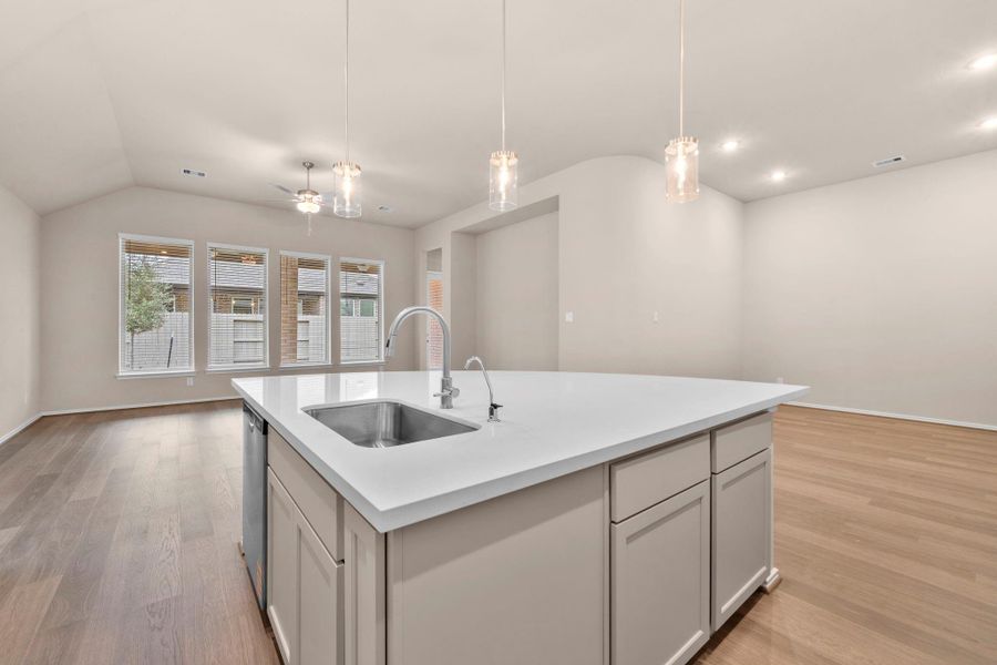 Furnished interior view inside a new home in Pomona 50' & 55', Manvel (Image 7).