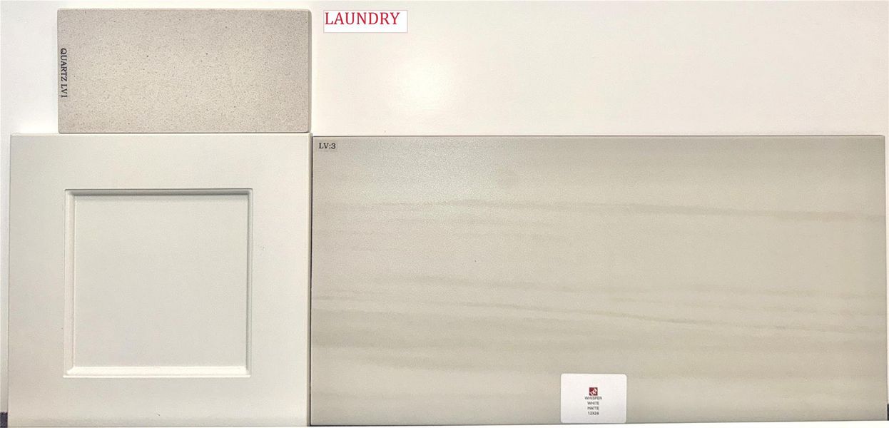 Sample of building materials used in homes in Legacy, League City (Image 4).