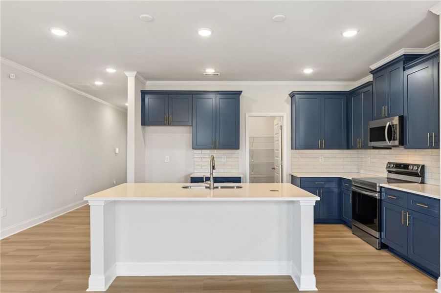 Furnished interior view inside a new home in Porter Reserve, Decatur (Image 11). Furnished interior view inside a new home in Porter Reserve, Decatur (Image 11).