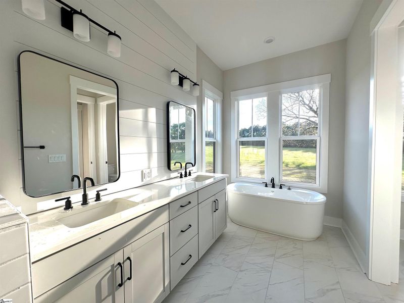 Furnished interior view inside a new home in Greenville County Homes, Simpsonville (Image 5).